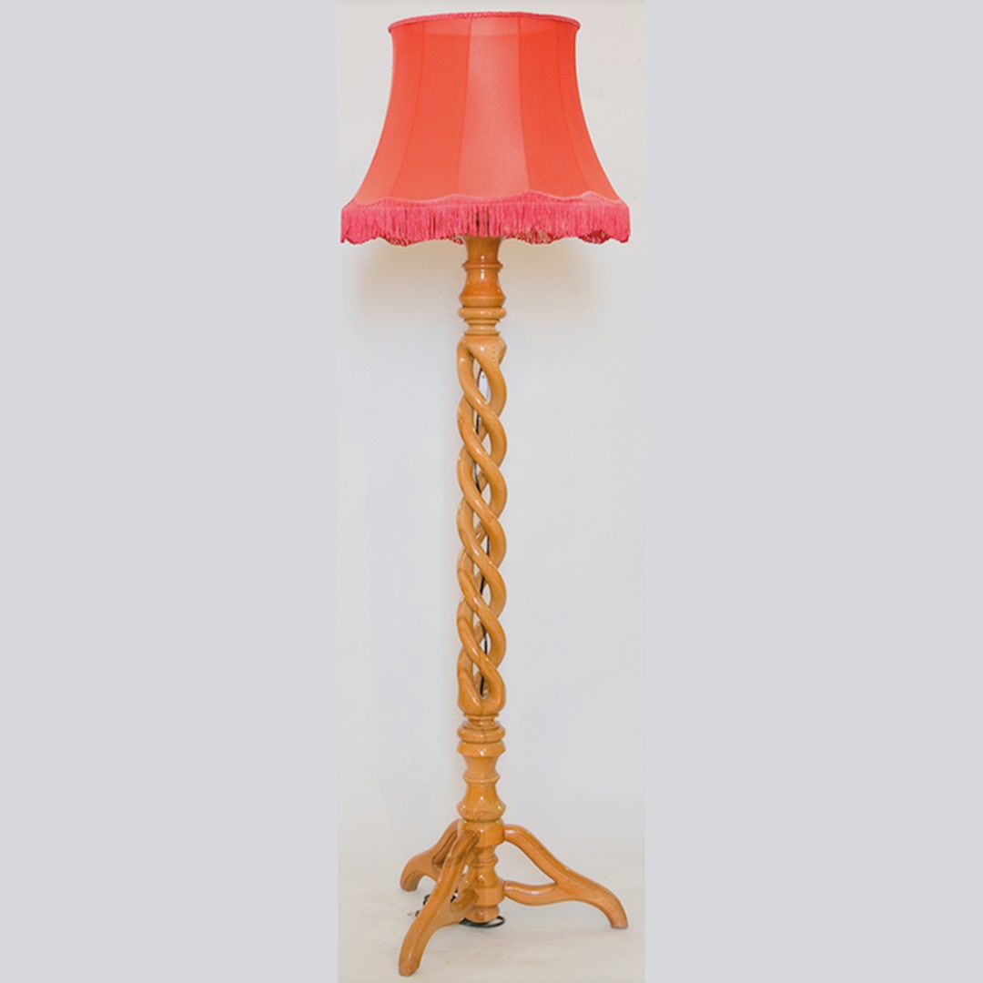 Solid Wood Tall Lamps
