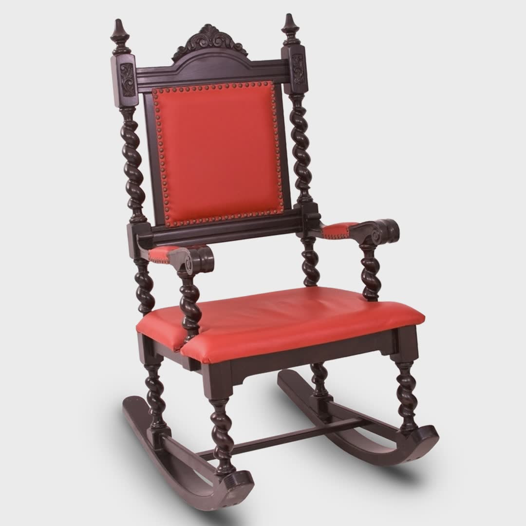 Solid Wood Rocking Chair