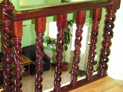 Spiral Baluster with Middle Globe SBMG