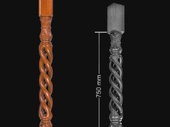 Spiral Baluster Carved SBC