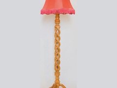 Solid Wood Tall Lamps